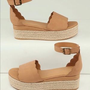 Khaki sandals